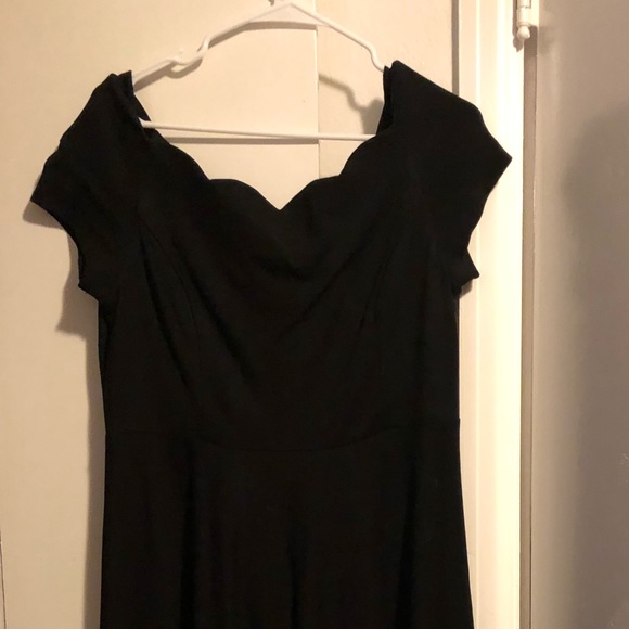 ModCloth black evening dress, XL - Picture 5 of 5